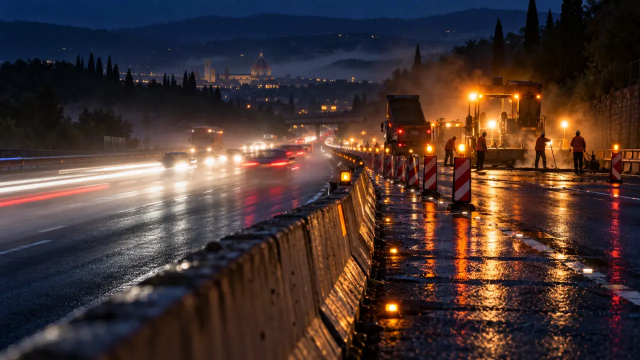 A1 chiusa tra Firenze Sud e Incisa nella notte del 24 ottobre: orari e deviazioni