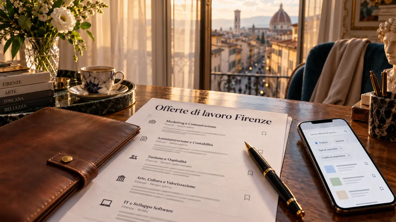 Offerte lavoro Firenze: annunci, stipendi e spostamenti in provincia